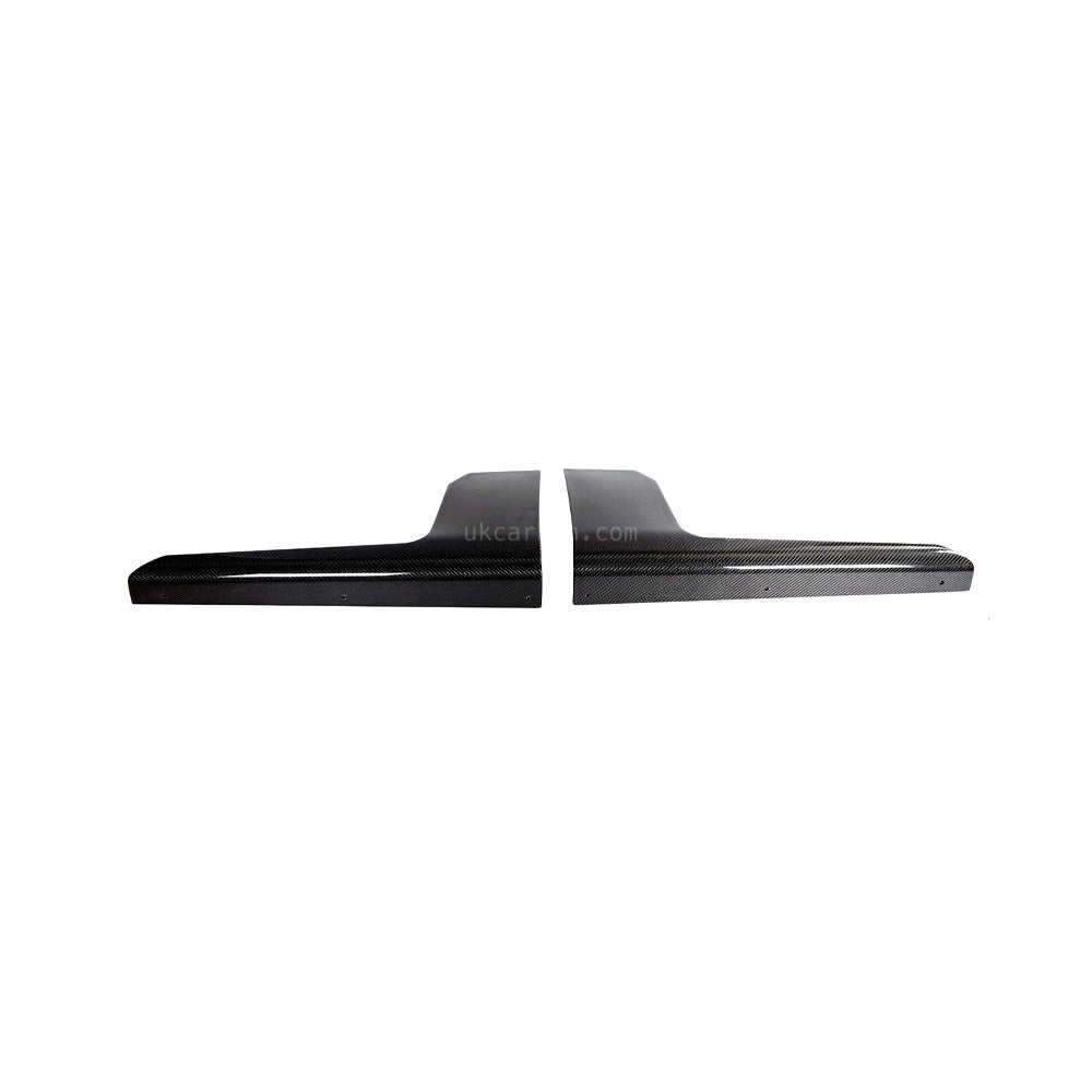 BMW M2 Side Skirt Fins G87 Real Carbon Fibre Kit 2023+ by UKCarbon