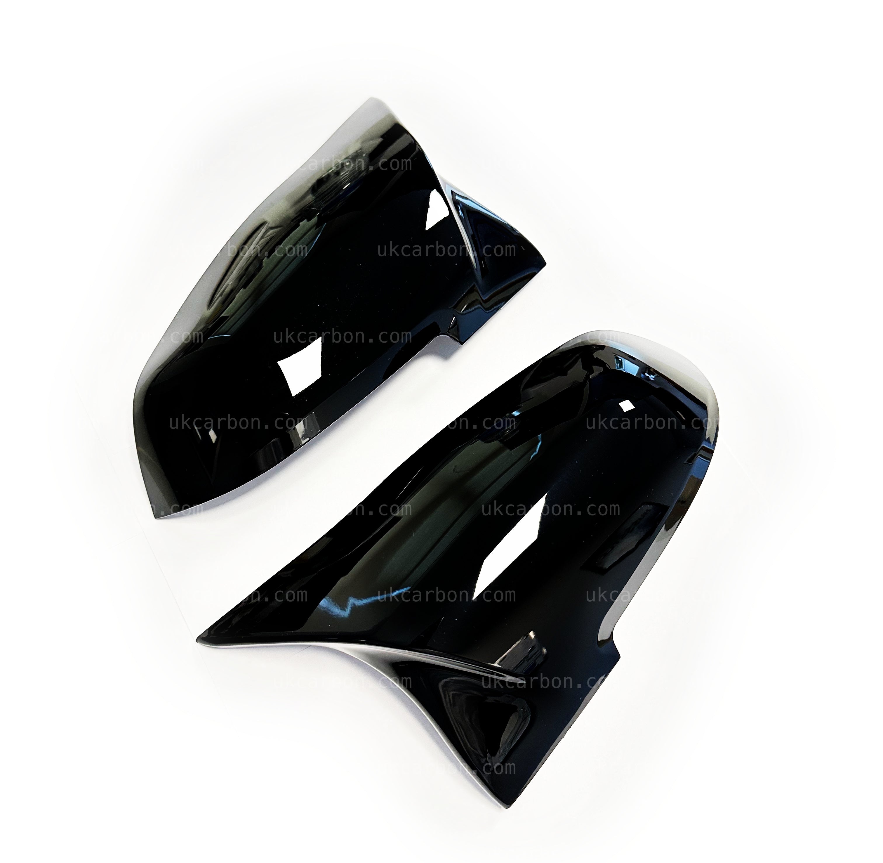 BMW 2 Series Gloss Black M Style Wing Mirror Cover Replacements F22 by UKCarbon