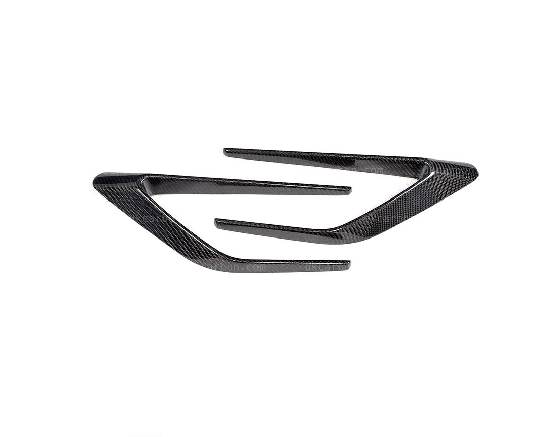 Mercedes C63 Carbon Fender Side Trim Fibre C Class W205 AMG 4 Door by UKCarbon