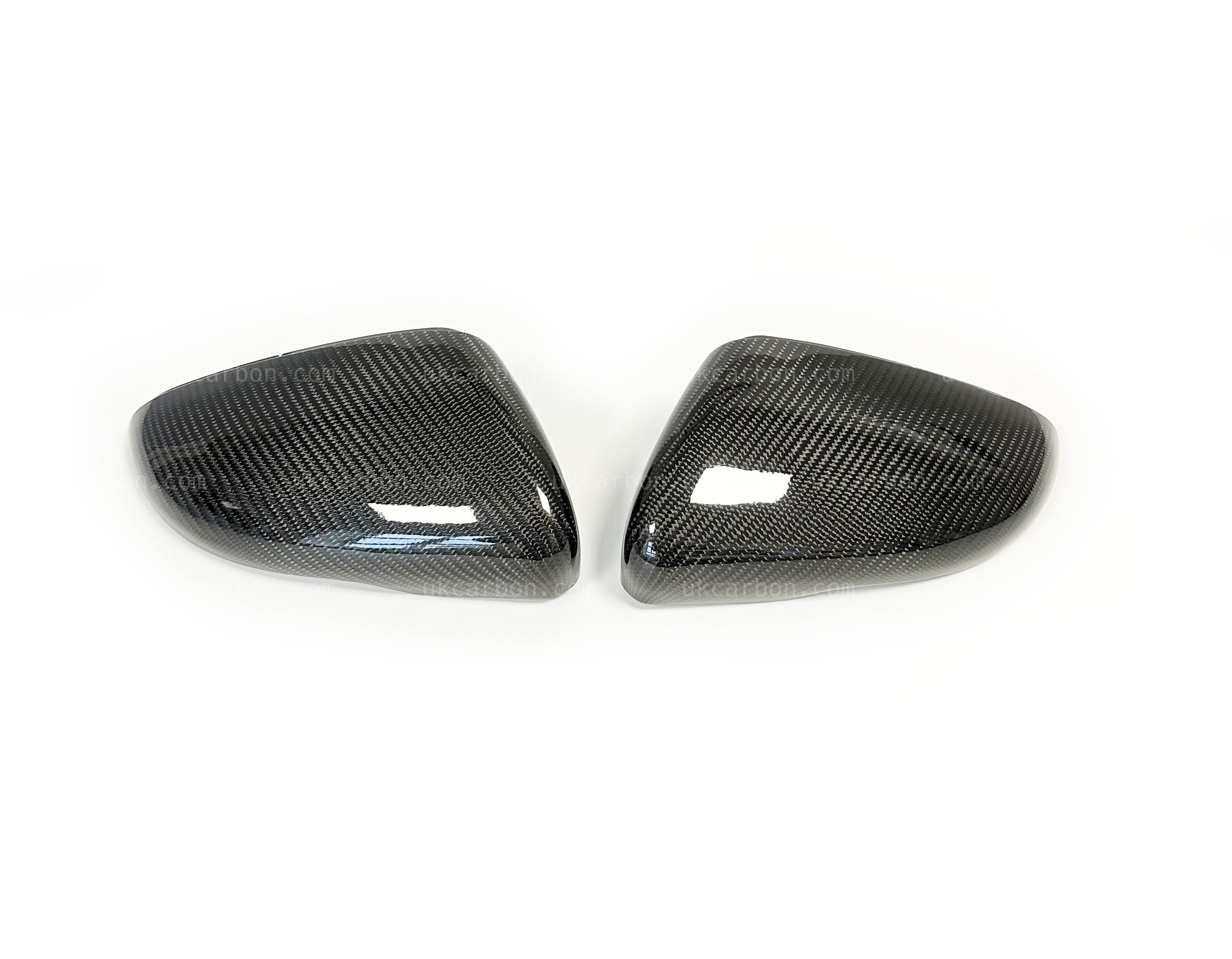 Volkswagen VW Golf GTi R MK6 Carbon Wing Mirror Cover Replacements by UKCarbon