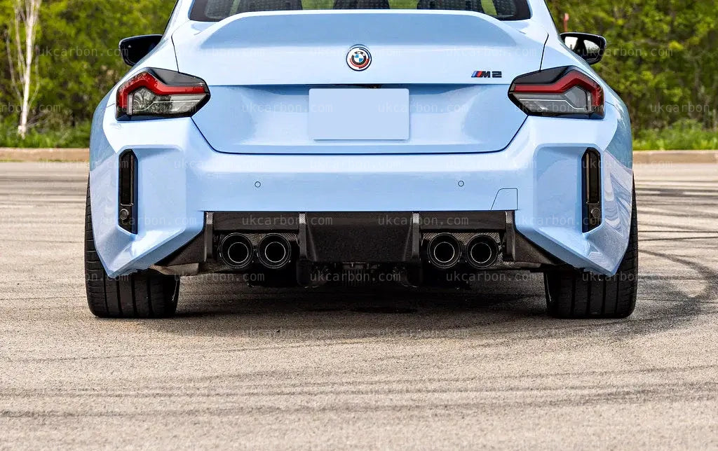 BMW M2 Diffuser G87 Pre Preg Dry Carbon Fibre Kit 2023+ by UKCarbon