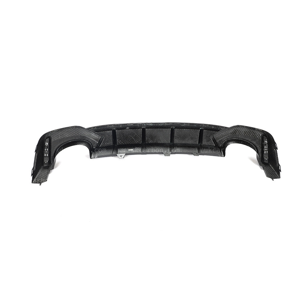 Audi RS6 Diffuser Pre Preg Carbon Fibre C8 2018 + Rear Bumper Kit by UKCarbon