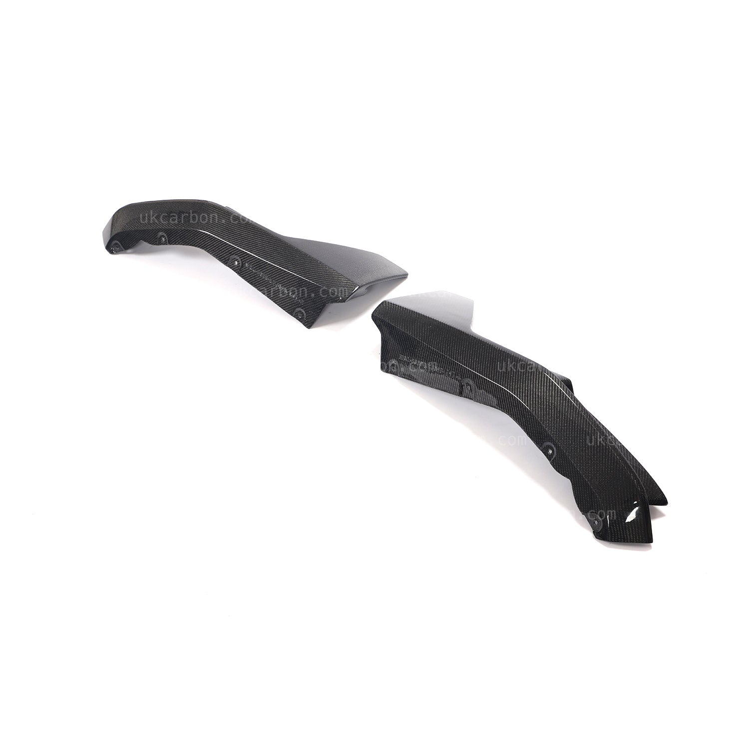 BMW M4 G82 G83 Carbon Fibre Rear Bumper Diffuser Fins Side Skirt Kit by UKCarbon
