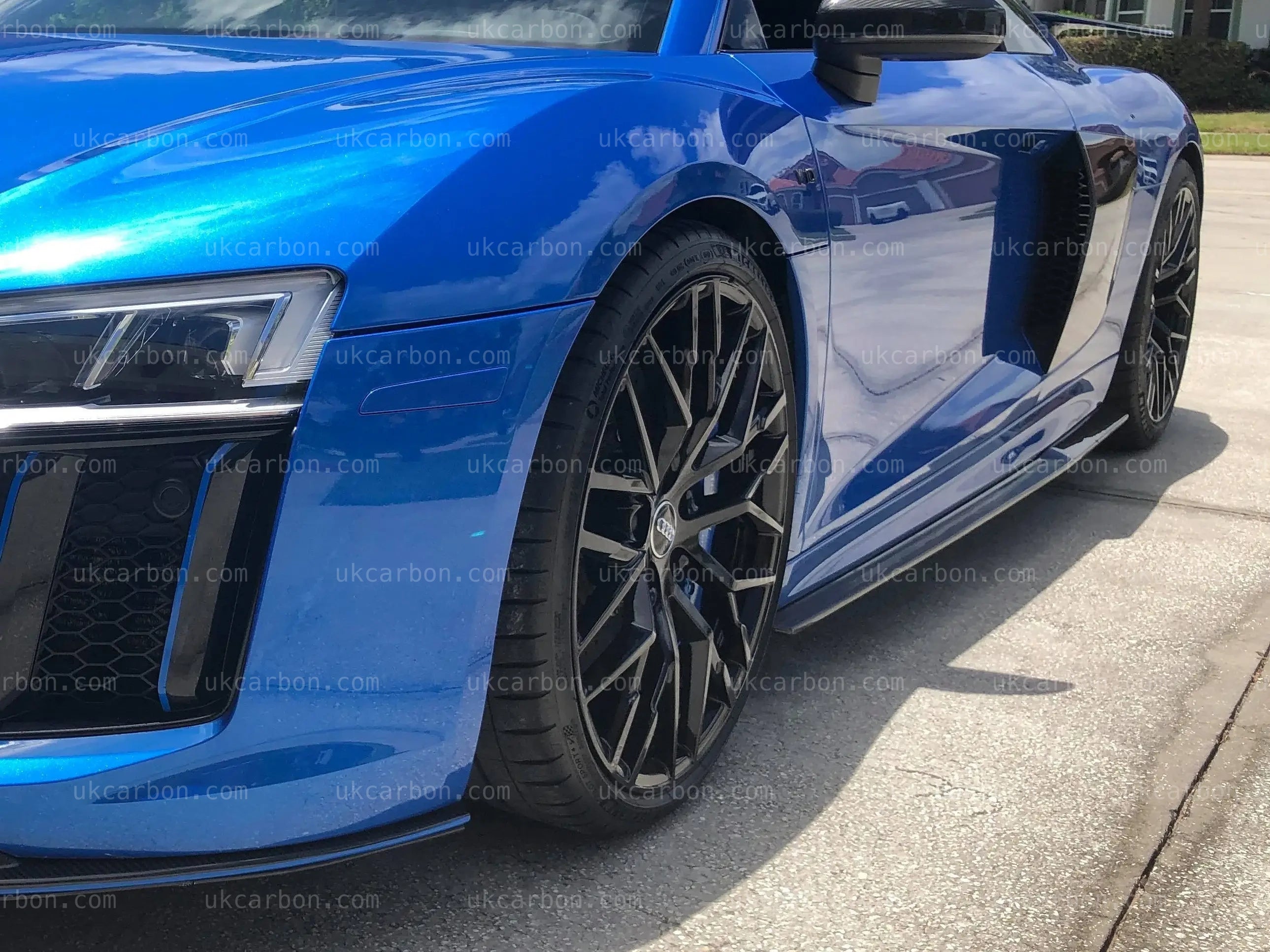 Audi R8 Side Skirt Real Carbon Fibre Gen 2 4S