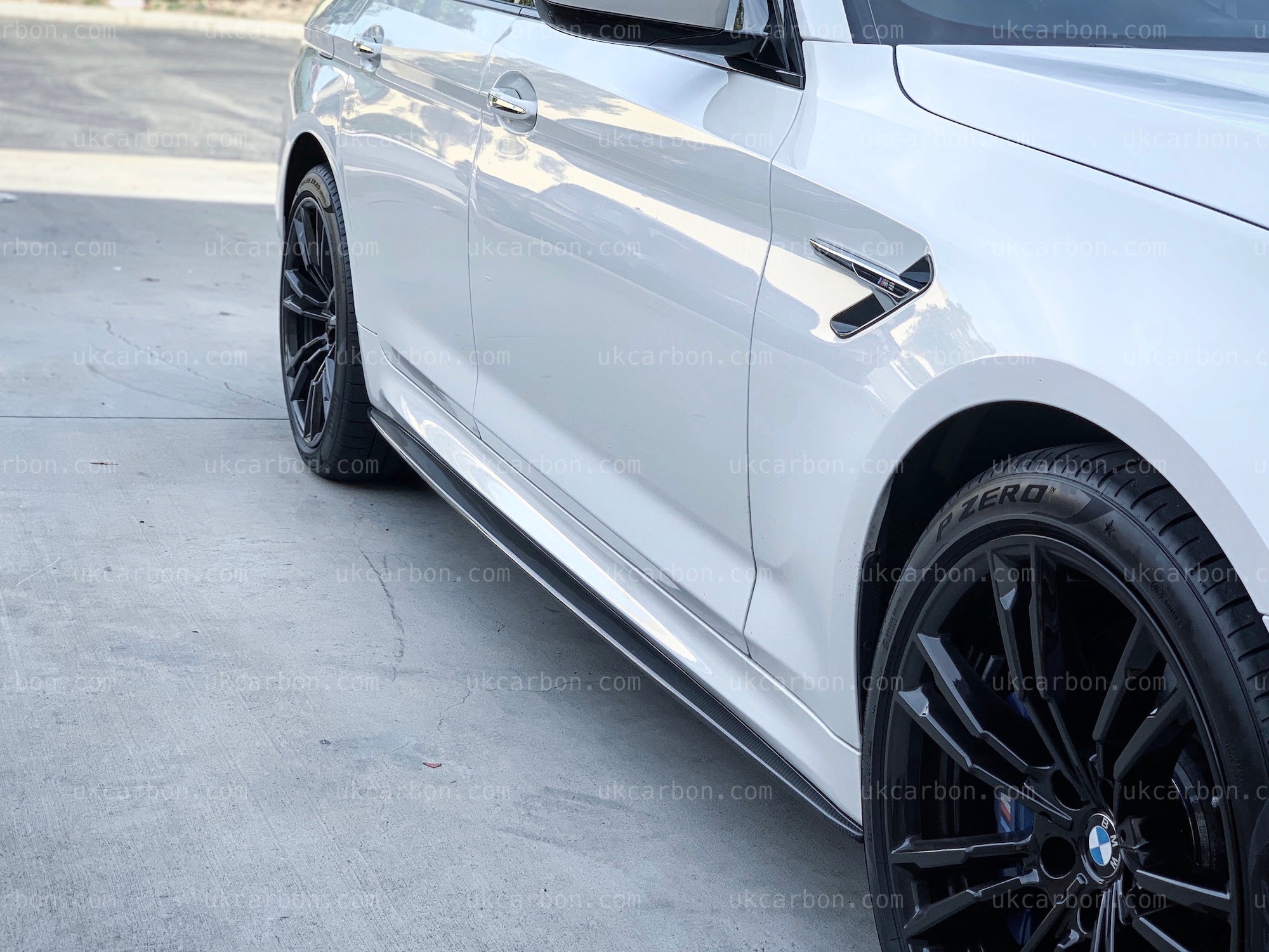 BMW M5 Side Skirts F90 5 Series G30 Real Carbon Fibre M Performance