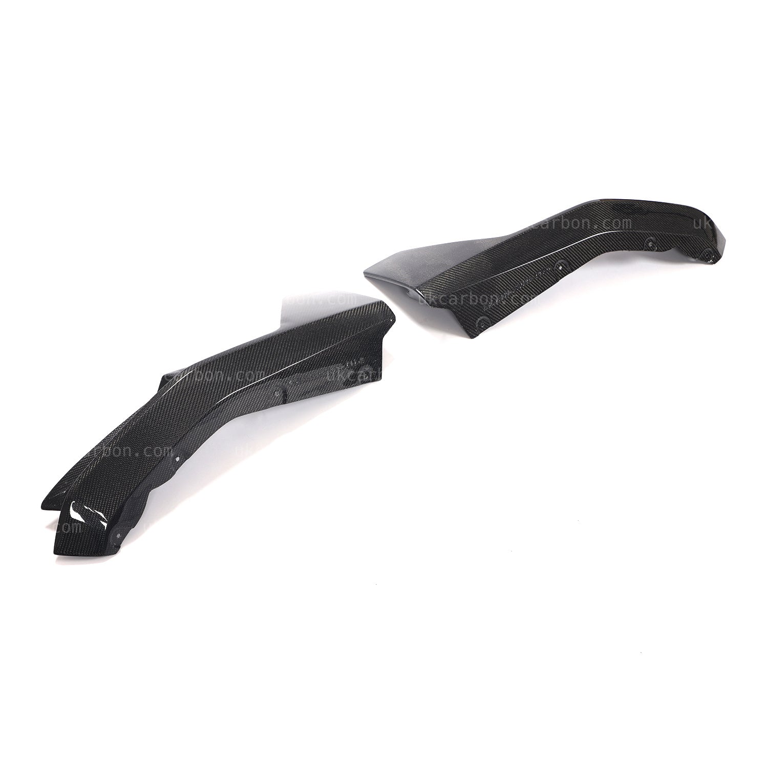 BMW M4 G82 G83 Carbon Fibre Rear Bumper Diffuser Fins Side Skirt Kit by UKCarbon