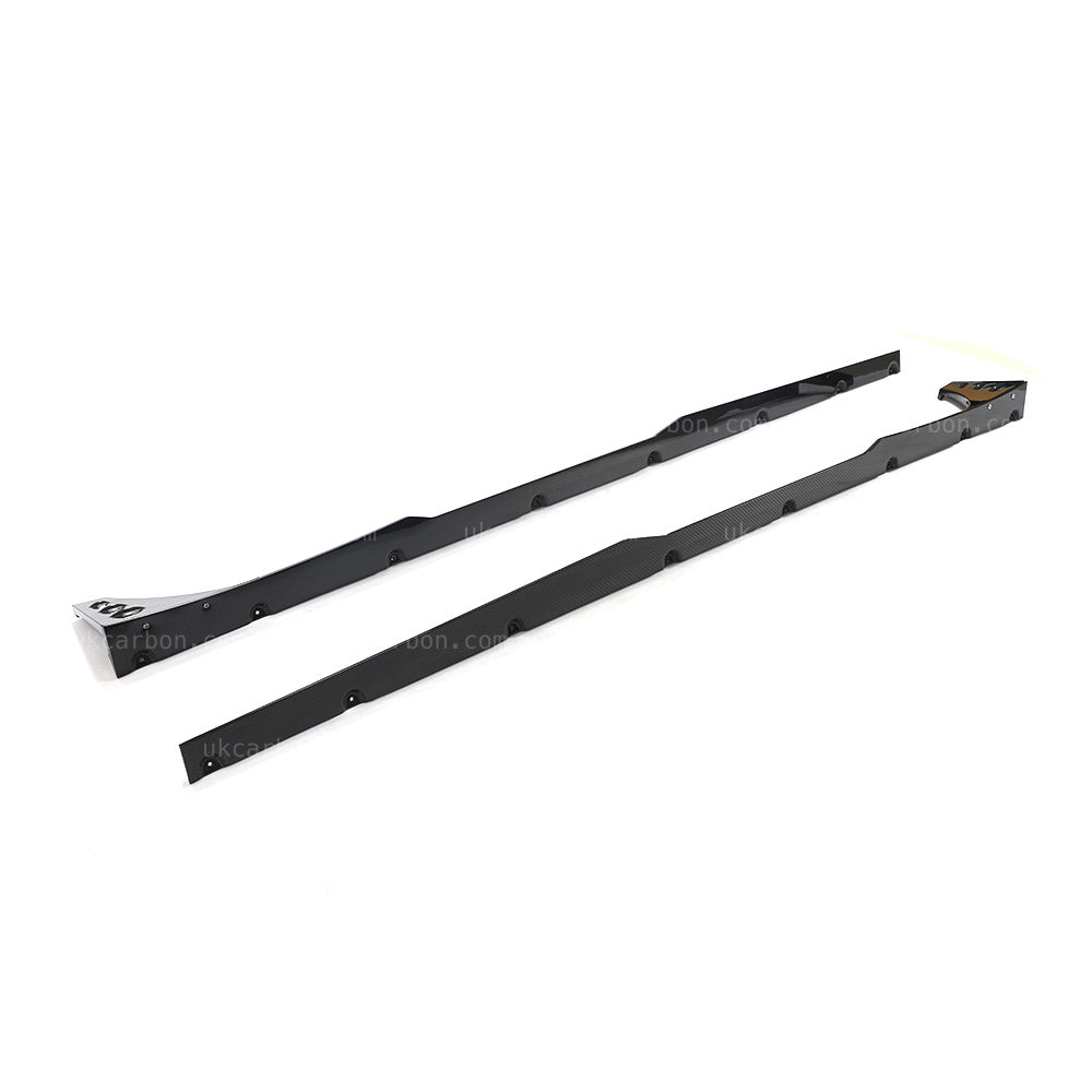 Audi RS6 Side Skirts Pre Preg Carbon Fibre C8 2018+ Body Kit by UKCarbon