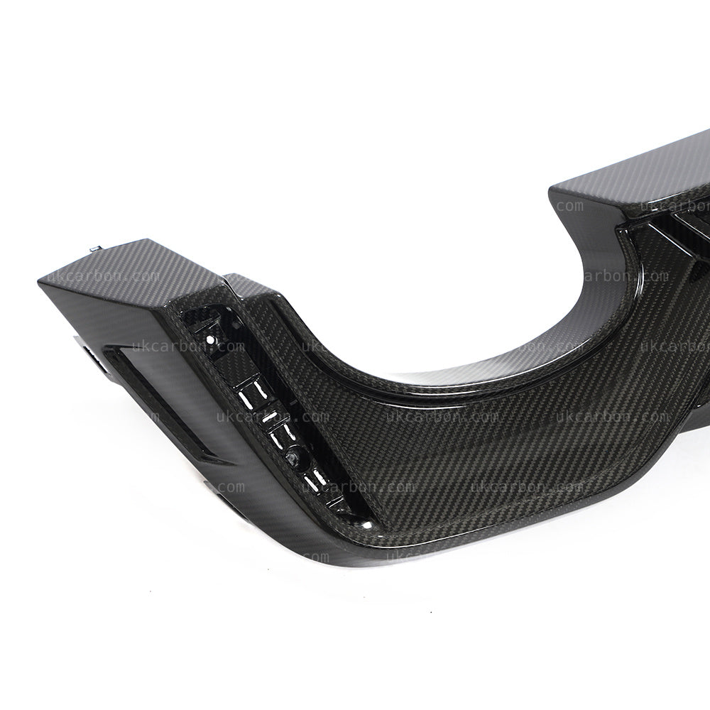 Audi RS6 Diffuser Pre Preg Carbon Fibre C8 2018 + Rear Bumper Kit by UKCarbon