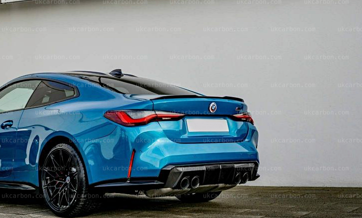 BMW M4 4 Series Spoiler Carbon Fibre M Performance MP Boot G82 G22 by UKCarbon
