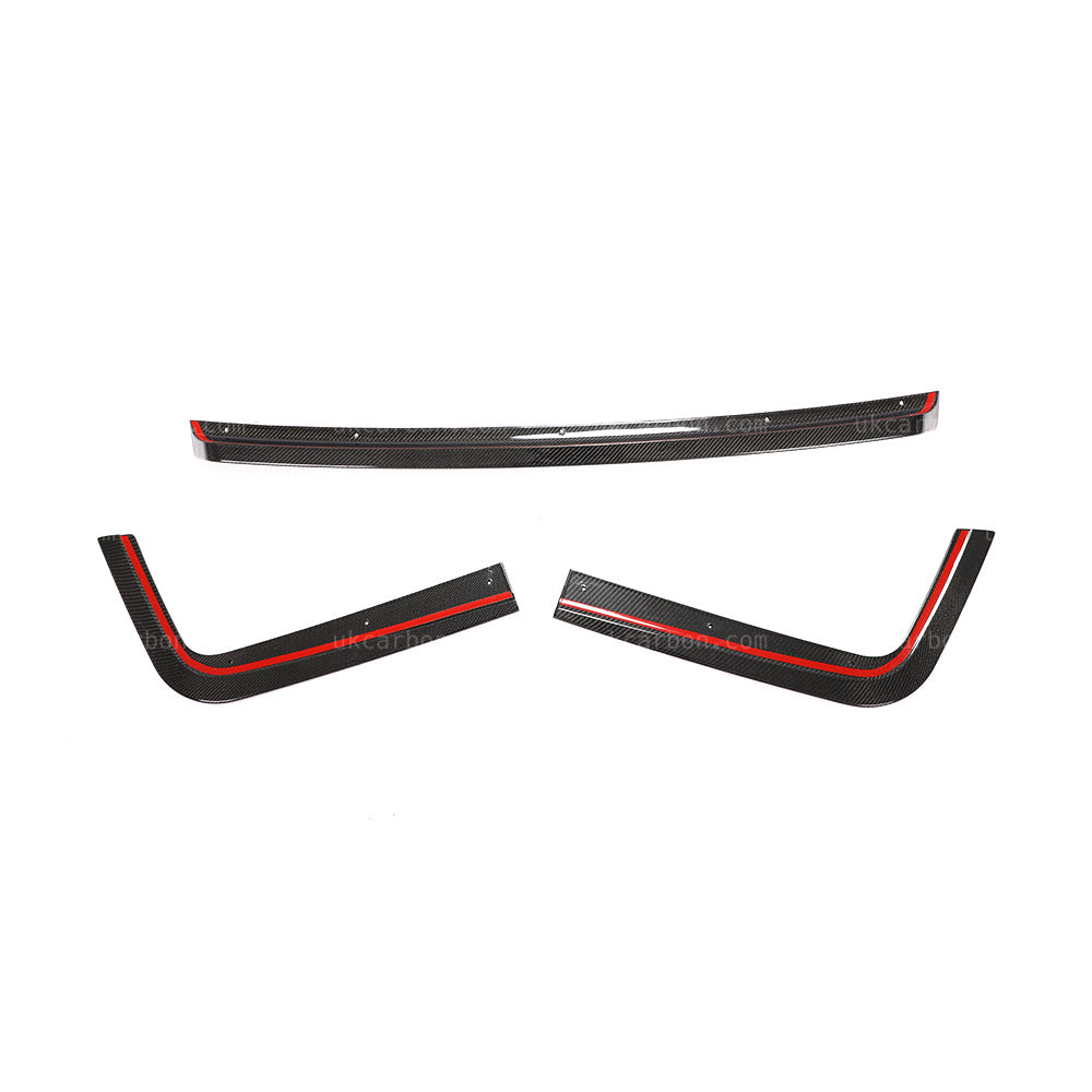 Volkswagen T6 Multivan Van Carbon Fibre Rear Bumper Diffuser Kit by UKCarbon