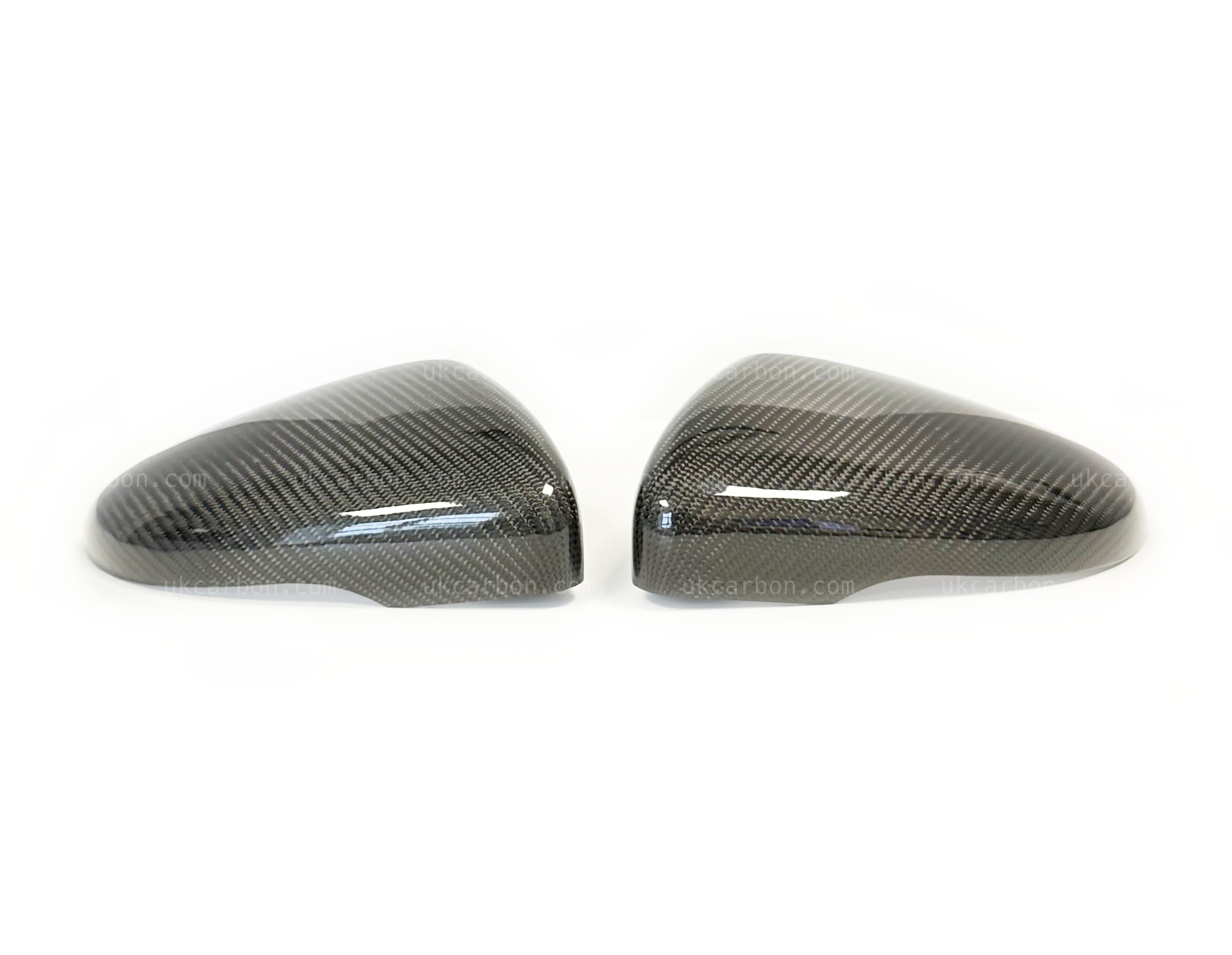 Volkswagen VW Golf GTi R MK6 Carbon Wing Mirror Cover Replacements by UKCarbon