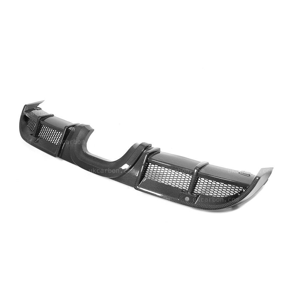 Porsche 718 Diffuser Carbon FIbre Cayman Boxster 16-18 by UKCarbon