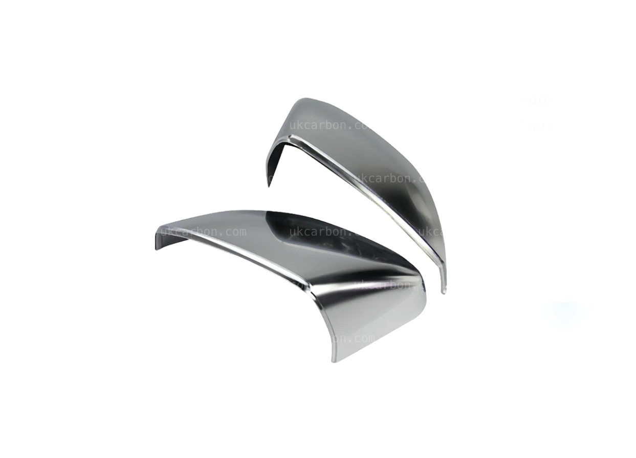 Audi A3 S3 RS3 Chrome Wing Mirror Cover Replacements 8V OEM by UKCarbon