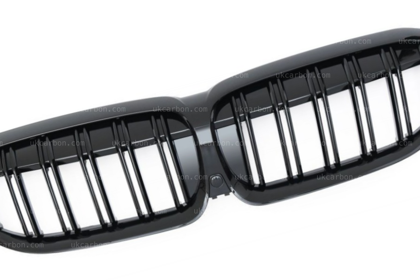 BMW 3 Series G20 G21 Gloss Black Front Kidney Grille M Performance by UKCarbon