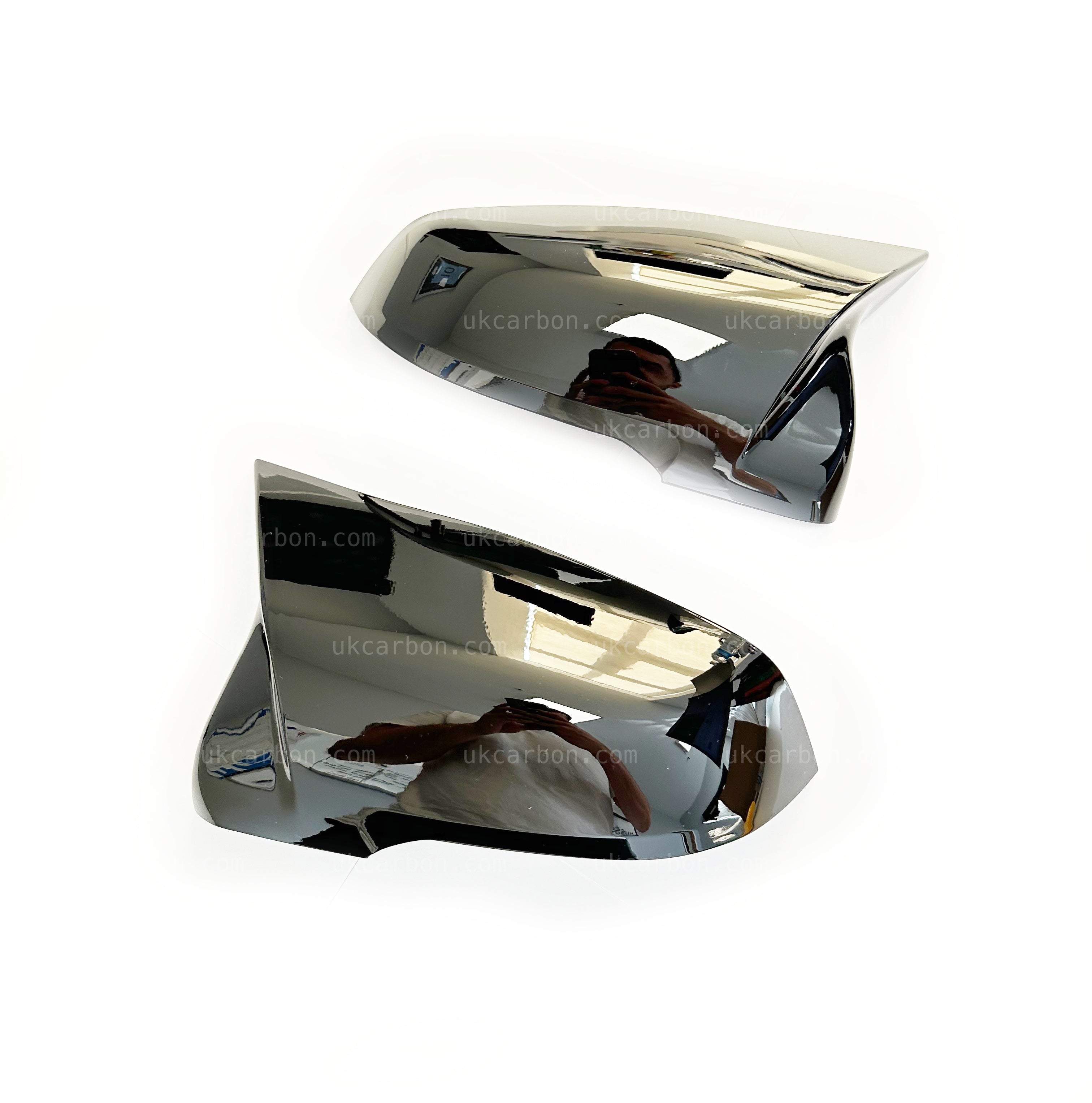 BMW M135i Gloss Black M Wing Mirror Cover M Performance F40 XDrive by UKCarbon