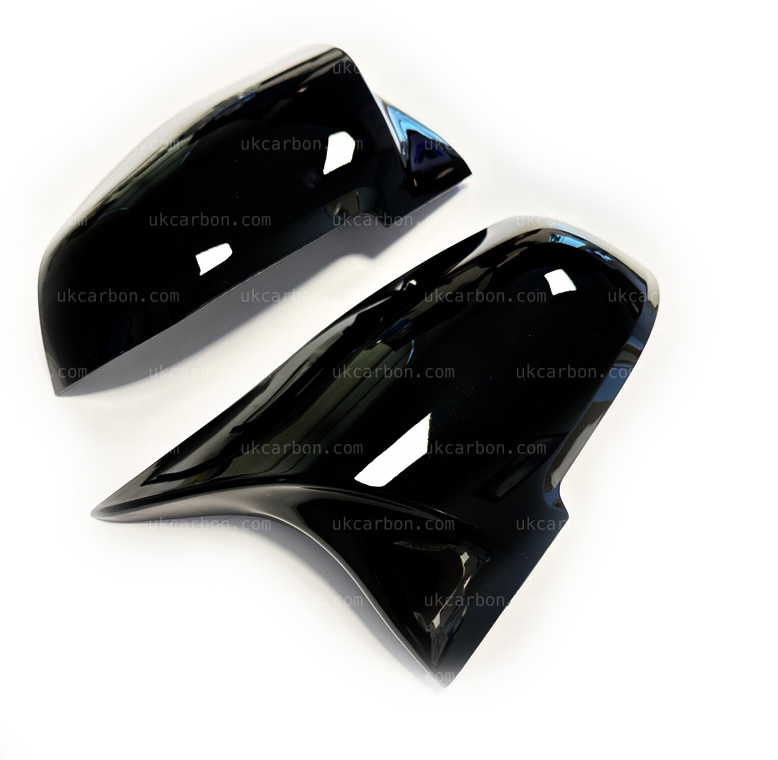 BMW 1 Series Gloss Black M Style Wing Mirror Cover Replacements F20 by UKCarbon