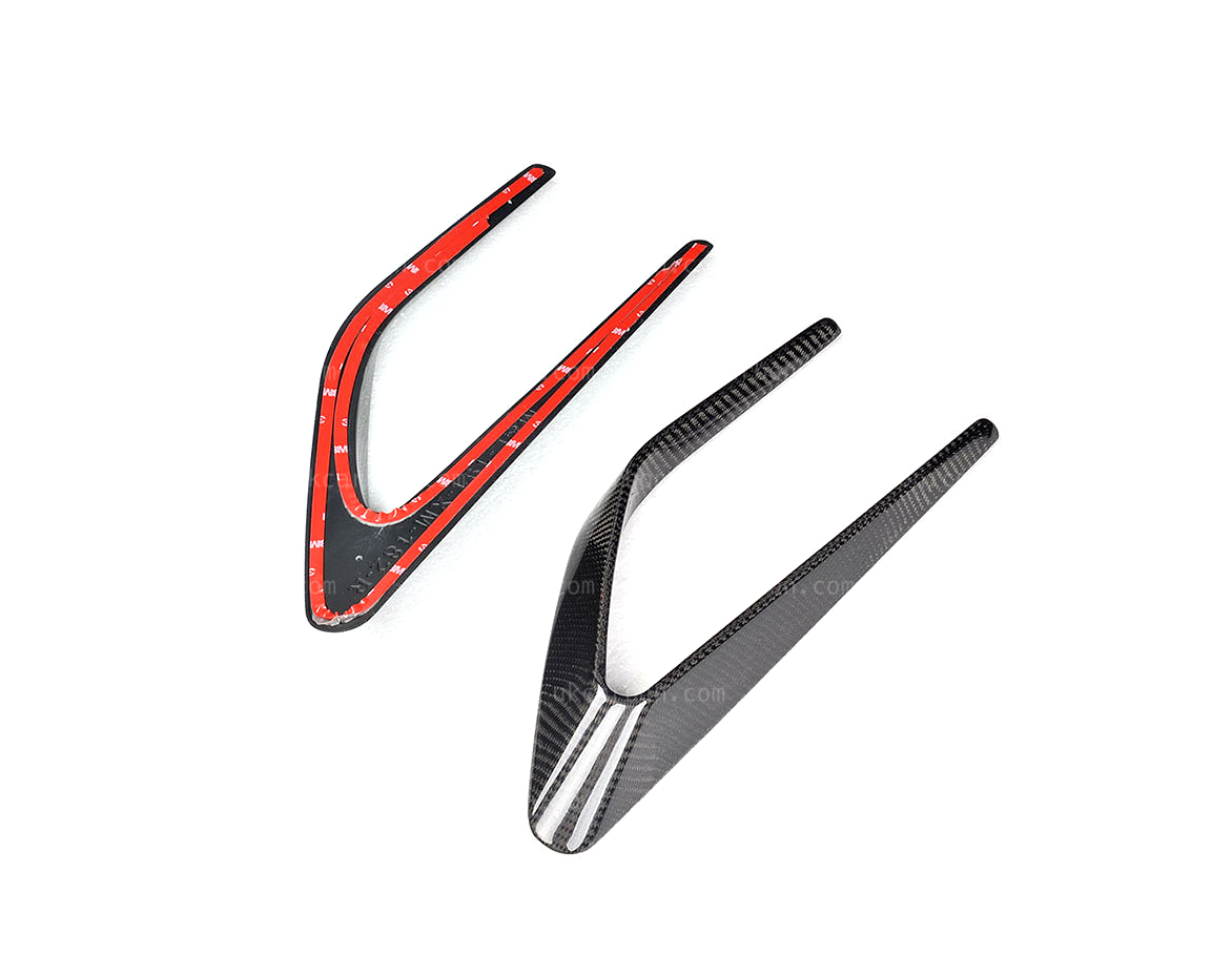 Mercedes C63 Carbon Fender Side Trim Fibre C Class W205 AMG 4 Door by UKCarbon