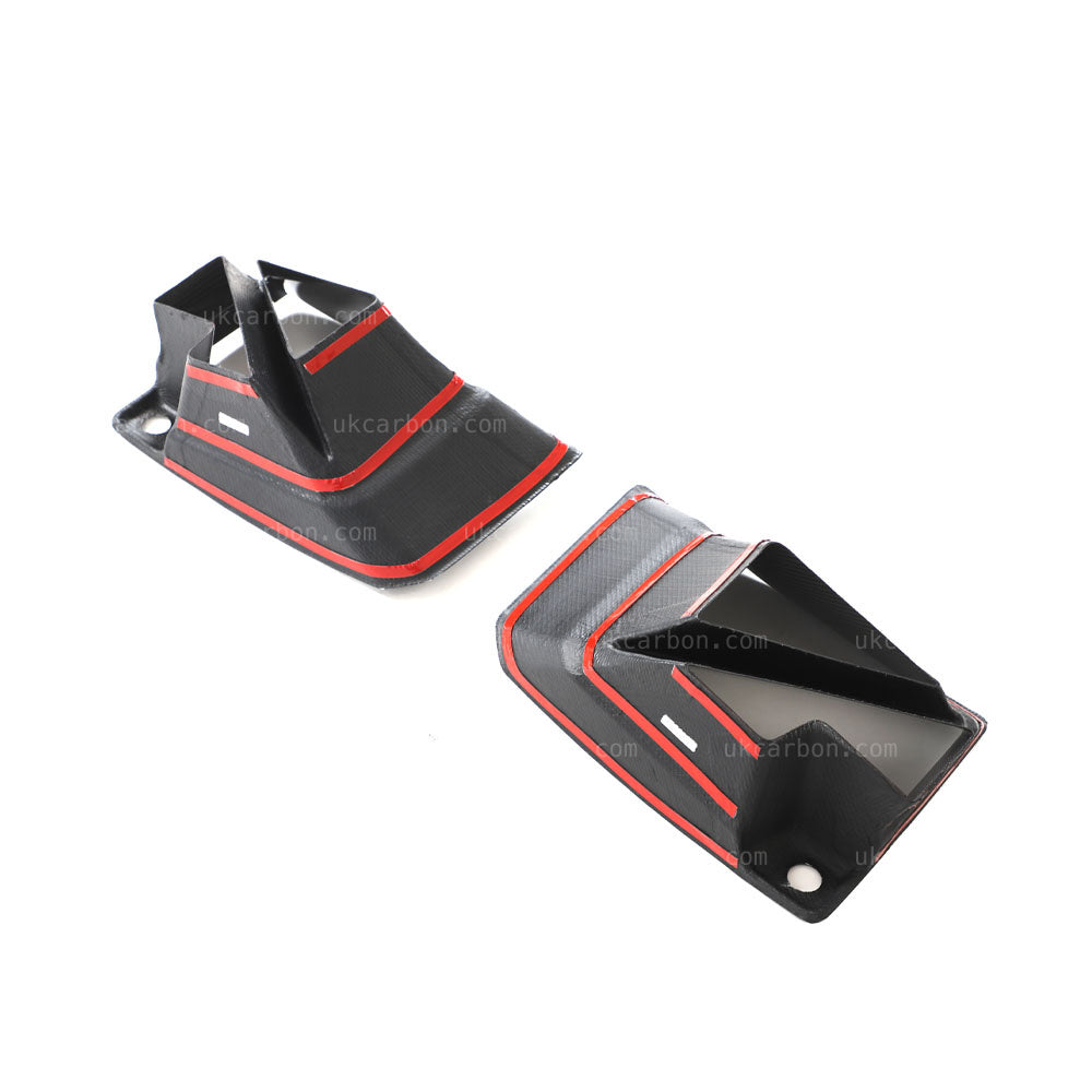 BMW M2 Front Air Duct Inserts G87 Real Carbon Fibre Bumper Kit