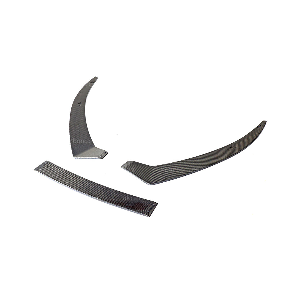 Audi R8 V8 V10 Plus Carbon Fibre Front Splitter Lip Kit RS Style by UKCarbon