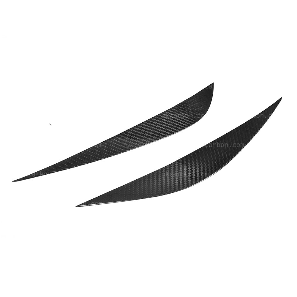 BMW 4 Series Carbon Fibre Headlight Eyelids Trim F32 M Performance by UKCarbon