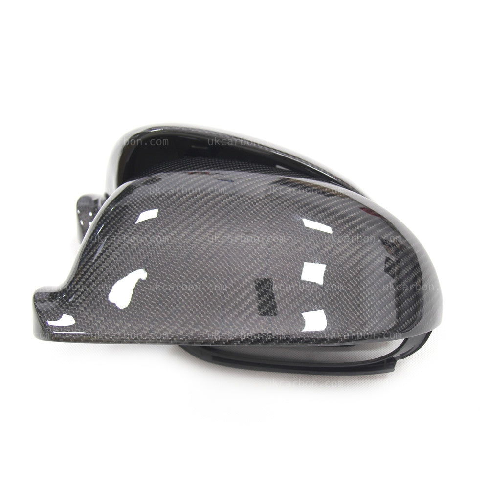 Volkswagen VW Golf GTi R32 MK5 Carbon Wing Mirror Cover Replacements by UKCarbon