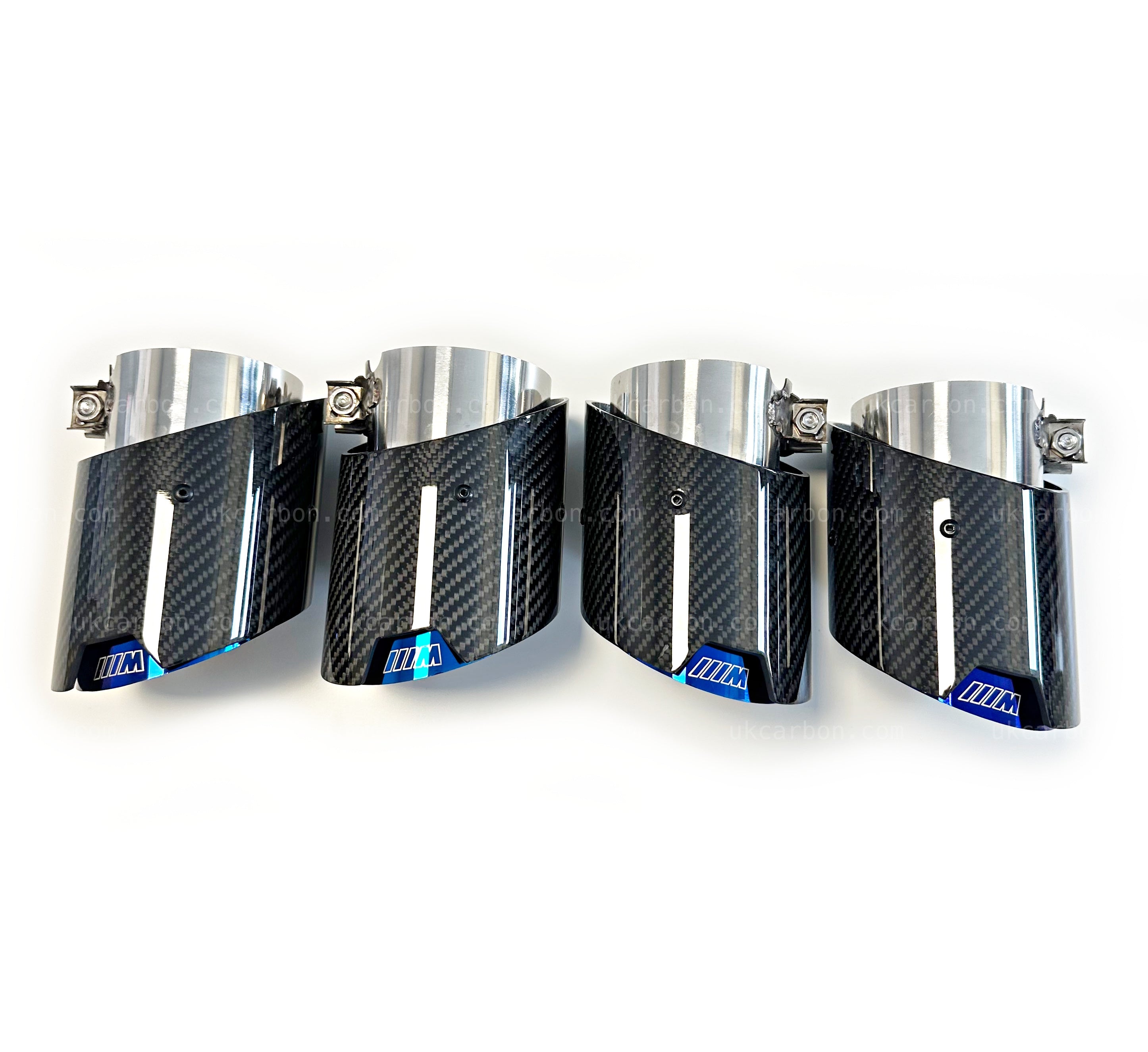 BMW M2 G87 M3 G80 G81 M4 G82 G83 M Performance Carbon Exhaust Tips
