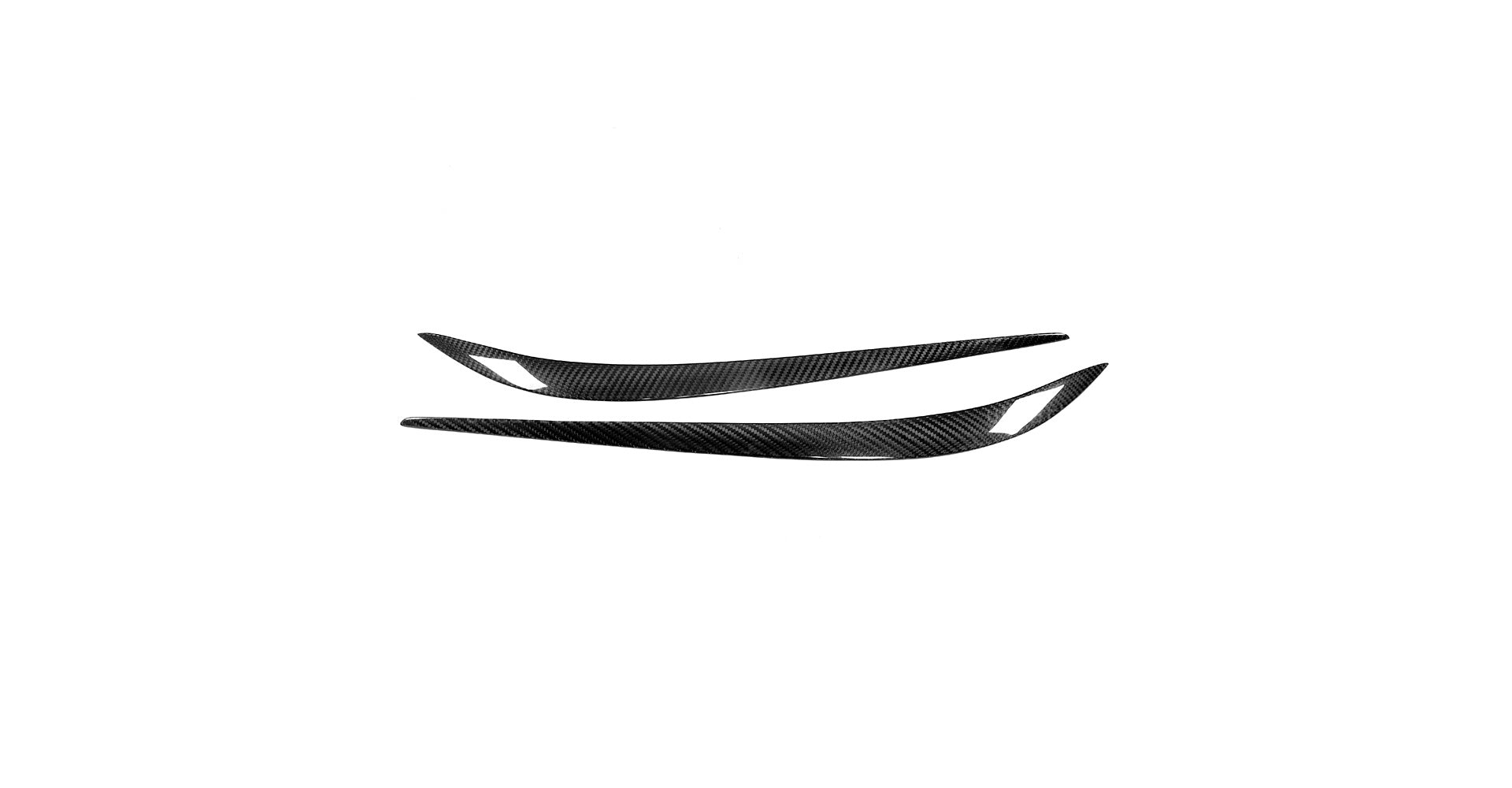 Alfa Romeo Giulia Carbon Fibre Headlight Eyelids Trim by UKCarbon