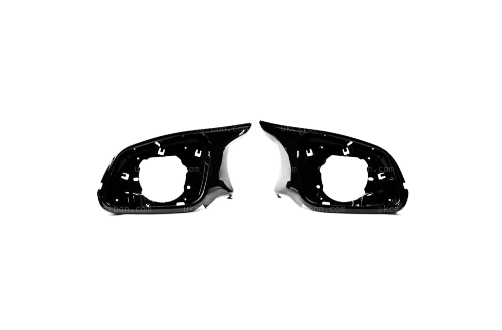 BMW 2 Series Wing Mirror Gloss Black M Design Full Replacement F22 by UKCarbon