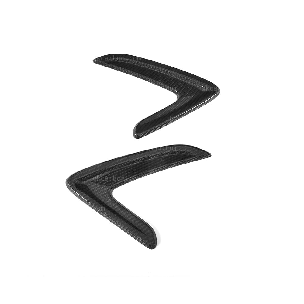 BMW 3 Series Carbon Fibre Fender Vents Cover Trim Replacement F30 by UKCarbon