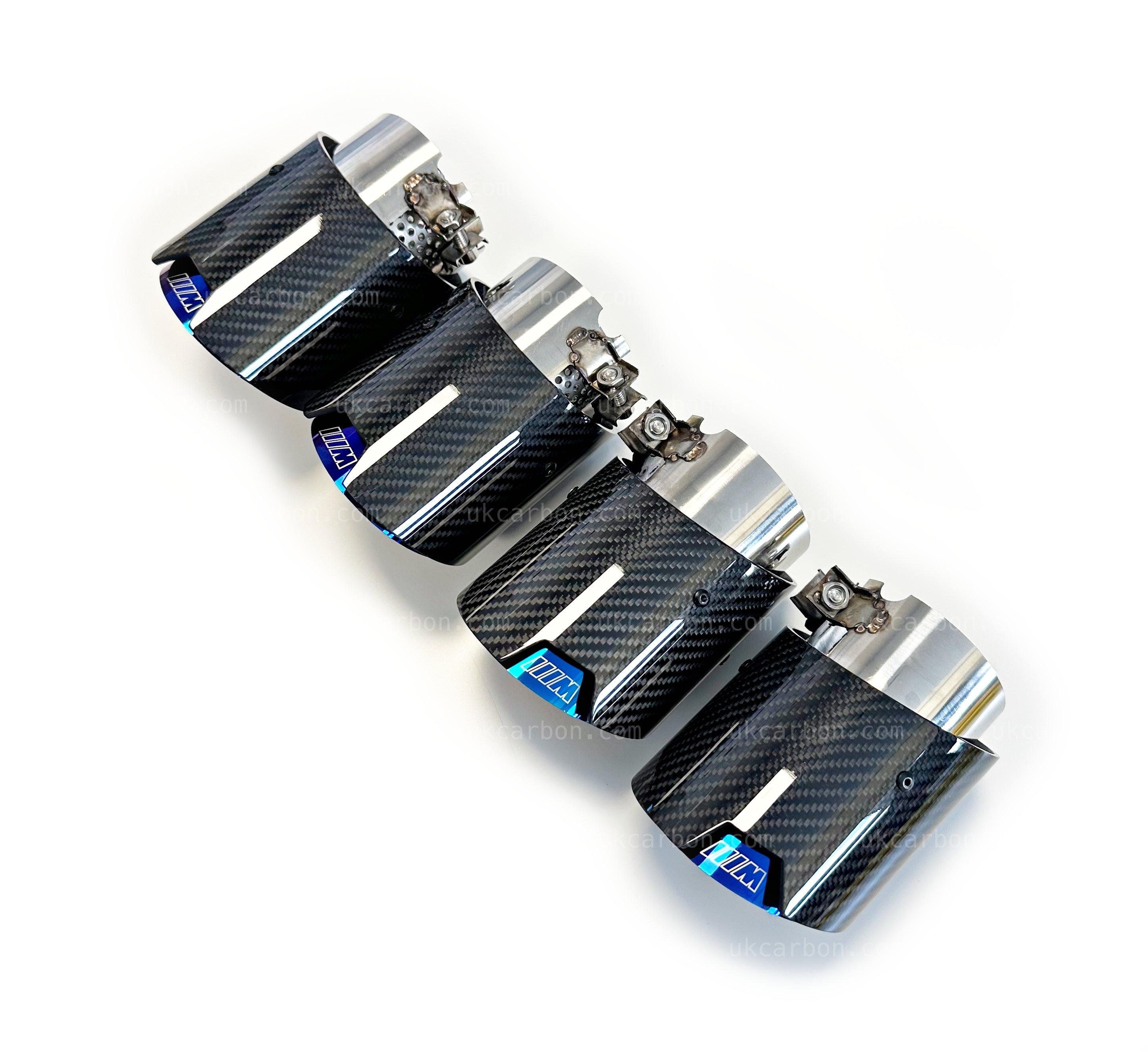 BMW M2 G87 M3 G80 G81 M4 G82 G83 M Performance Carbon Exhaust Tips