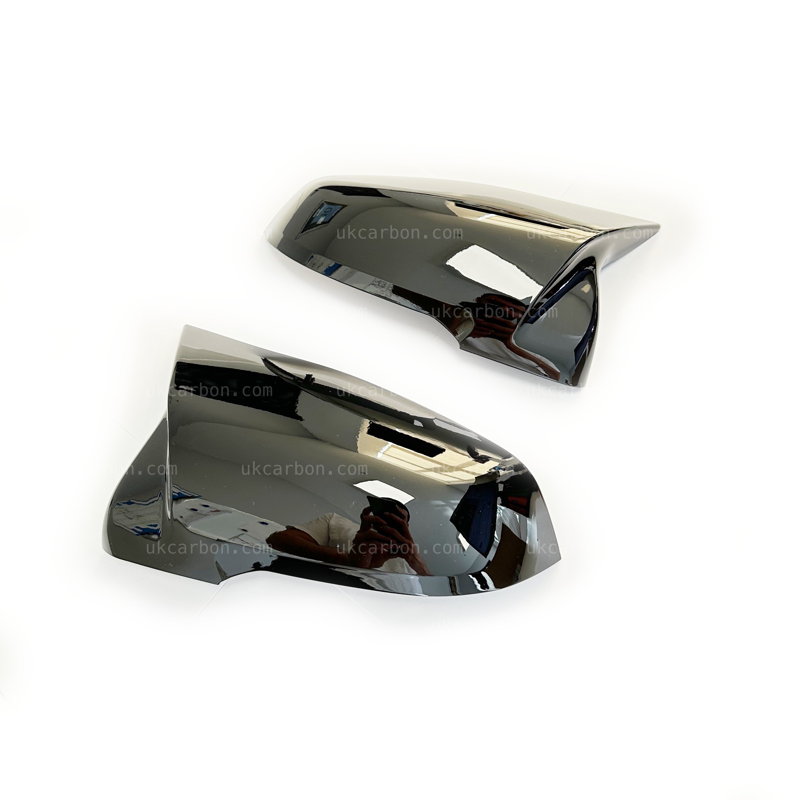 Toyota Supra Gloss Black M Wing Mirror Cover Upgrade A90 by UKCarbon