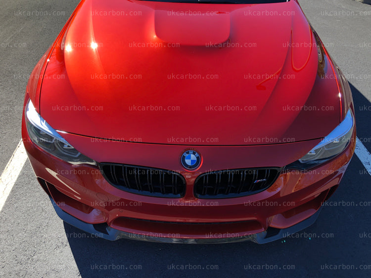 BMW M3 M4 Carbon Fibre Splitter Lip Kit MP CS Style F80 F82 F83 3.0 By UKCarbon