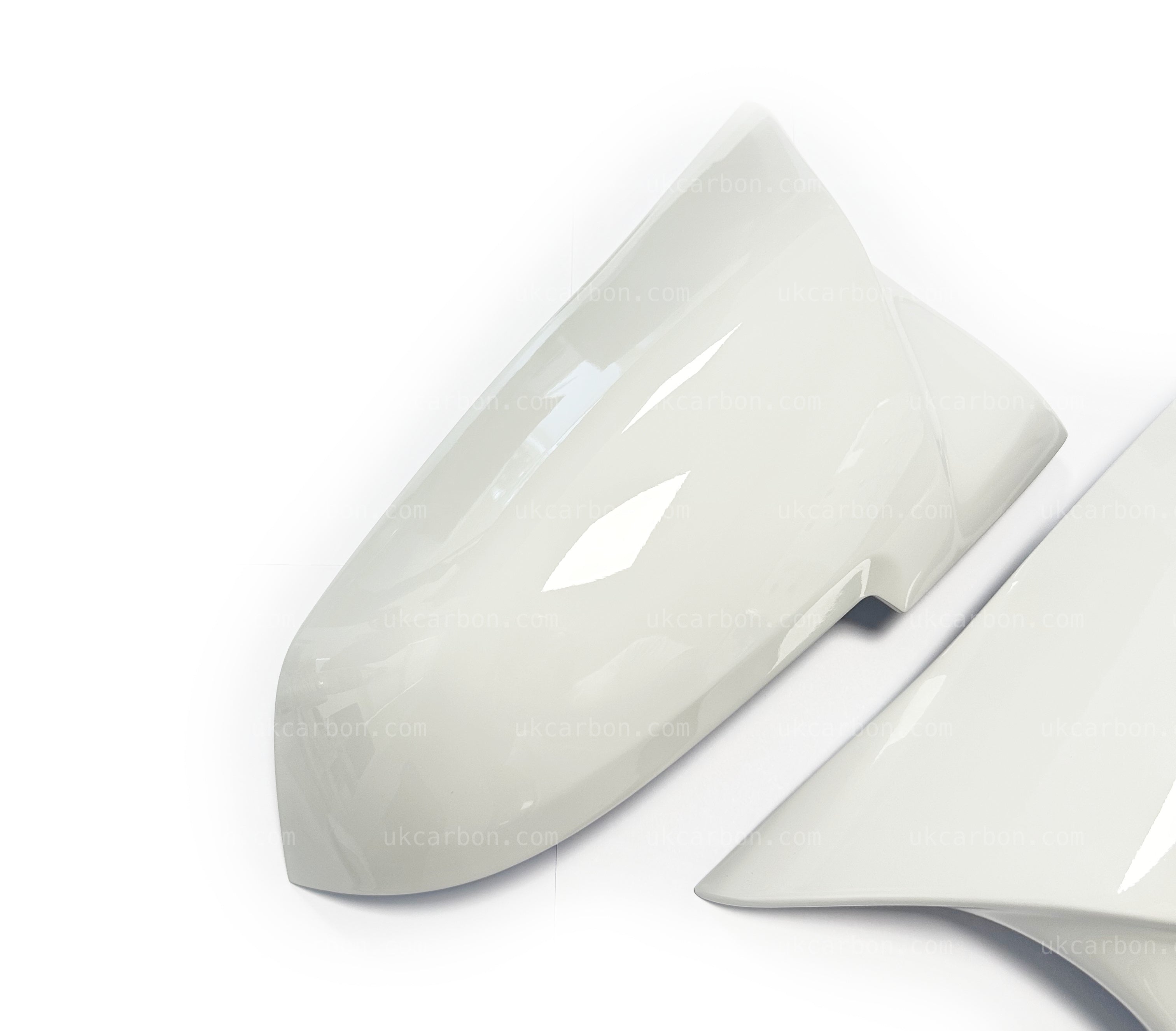 BMW 1 2 3 4 Series Alpine White 300 Wing Mirror Replacements Covers by UKCarbon