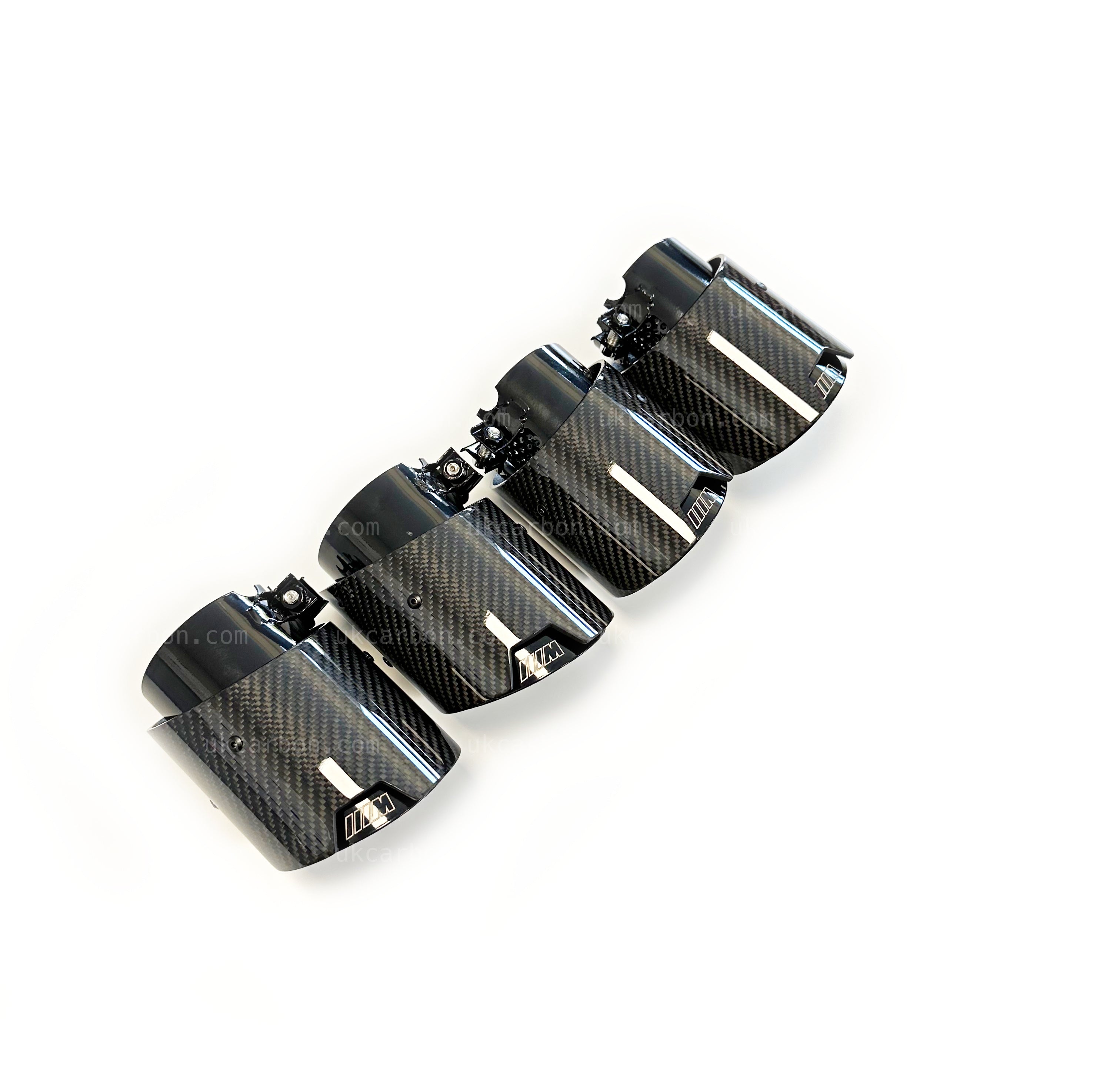 BMW M2 G87 M3 G80 G81 M4 G82 G83 M Performance Carbon Exhaust Tips
