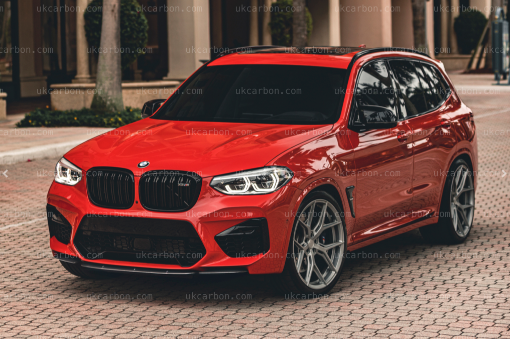 BMW X3M X4M Carbon Splitter M Performance Sterckenn Style F97 F98 by UKCarbon