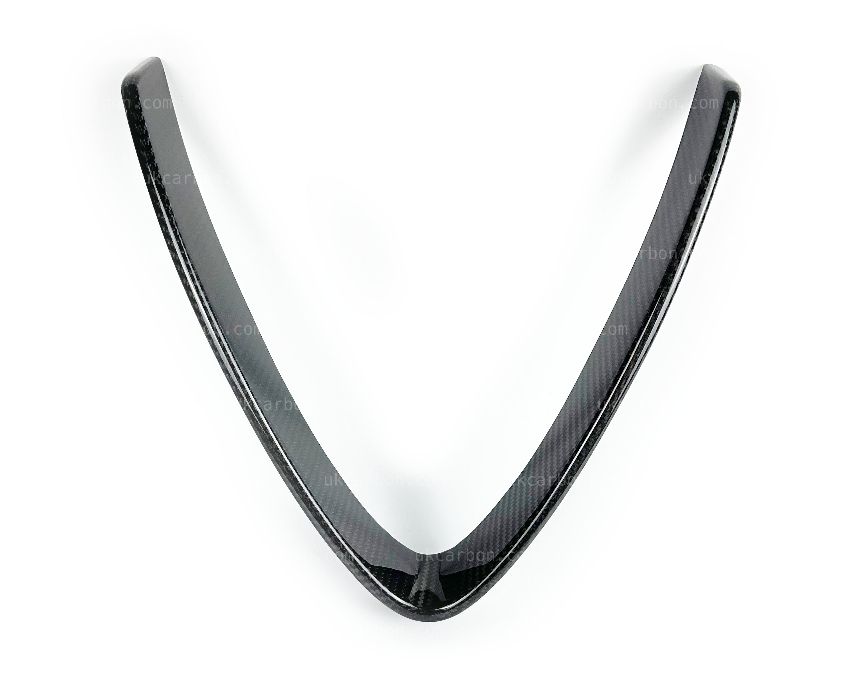 Alfa Romeo Giulia Quadrifoglio Carbon Fibre V Shield Cover by UKCarbon