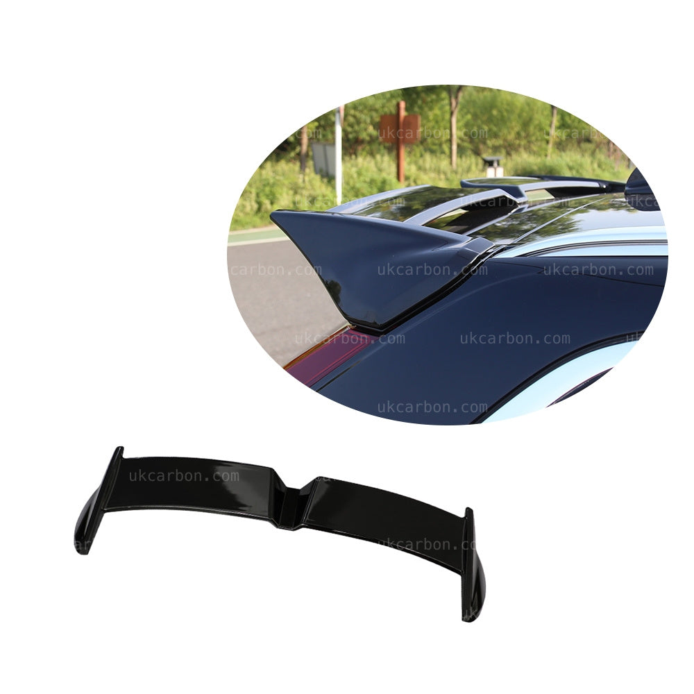 Volvo XC60 Boot Spoiler Gloss Black Rear Lid Lip Kit 2018-2020 by UKCarbon