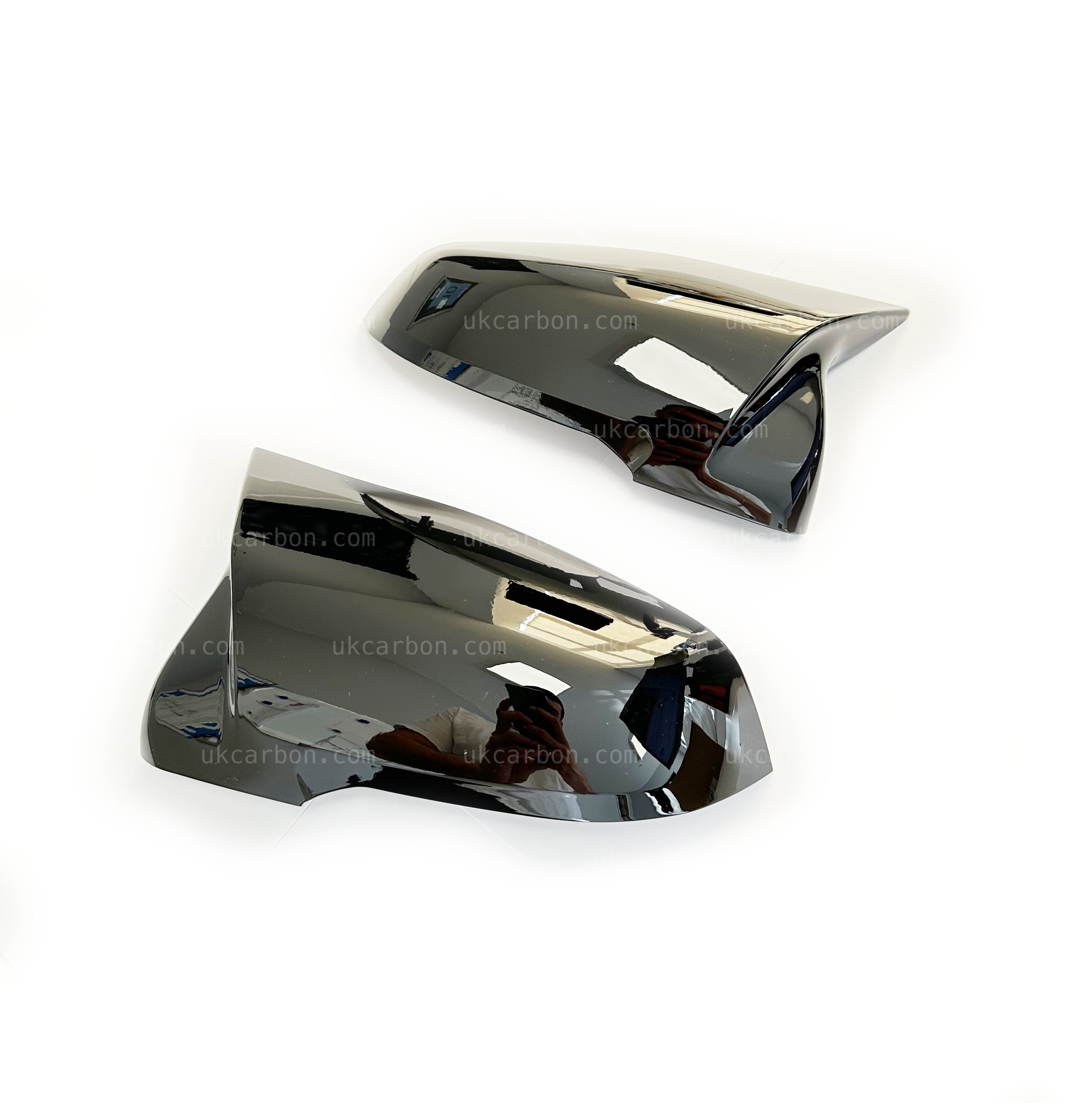 BMW M135i Gloss Black M Wing Mirror Cover M Performance F40 XDrive by UKCarbon