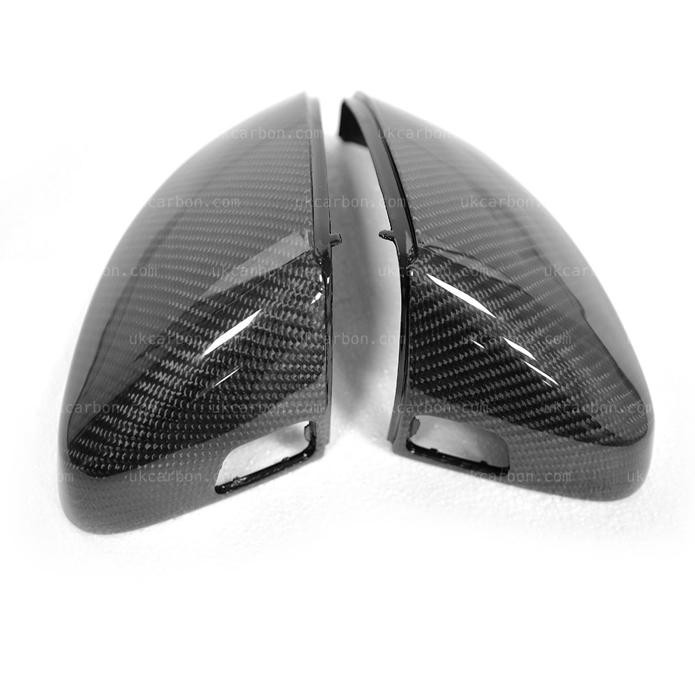 Audi A3 S3 RS3 Lane Assist Carbon Mirror Replacements Cover Wing by UKCarbon