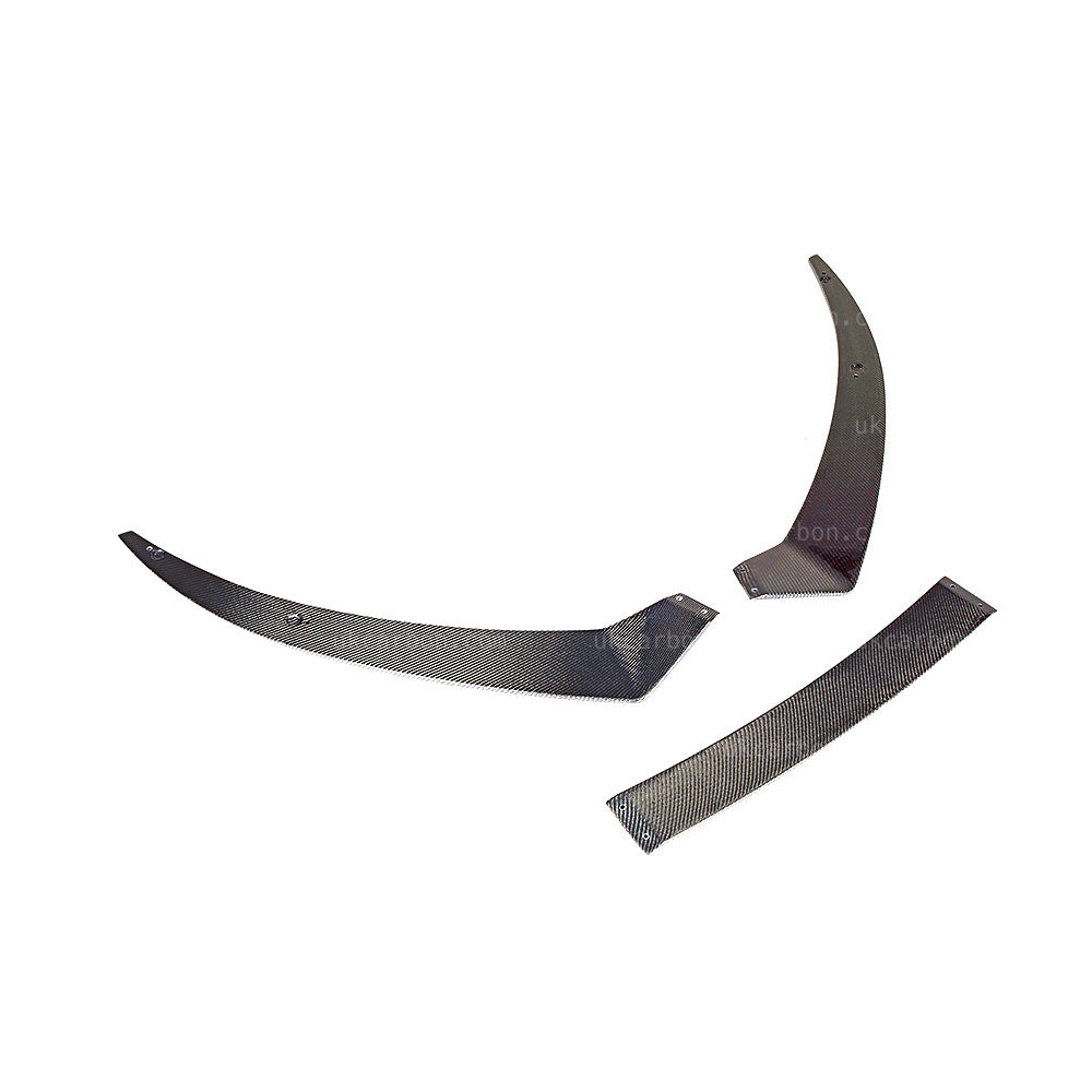 Audi R8 V8 V10 Plus Carbon Fibre Front Splitter Lip Kit RS Style by UKCarbon