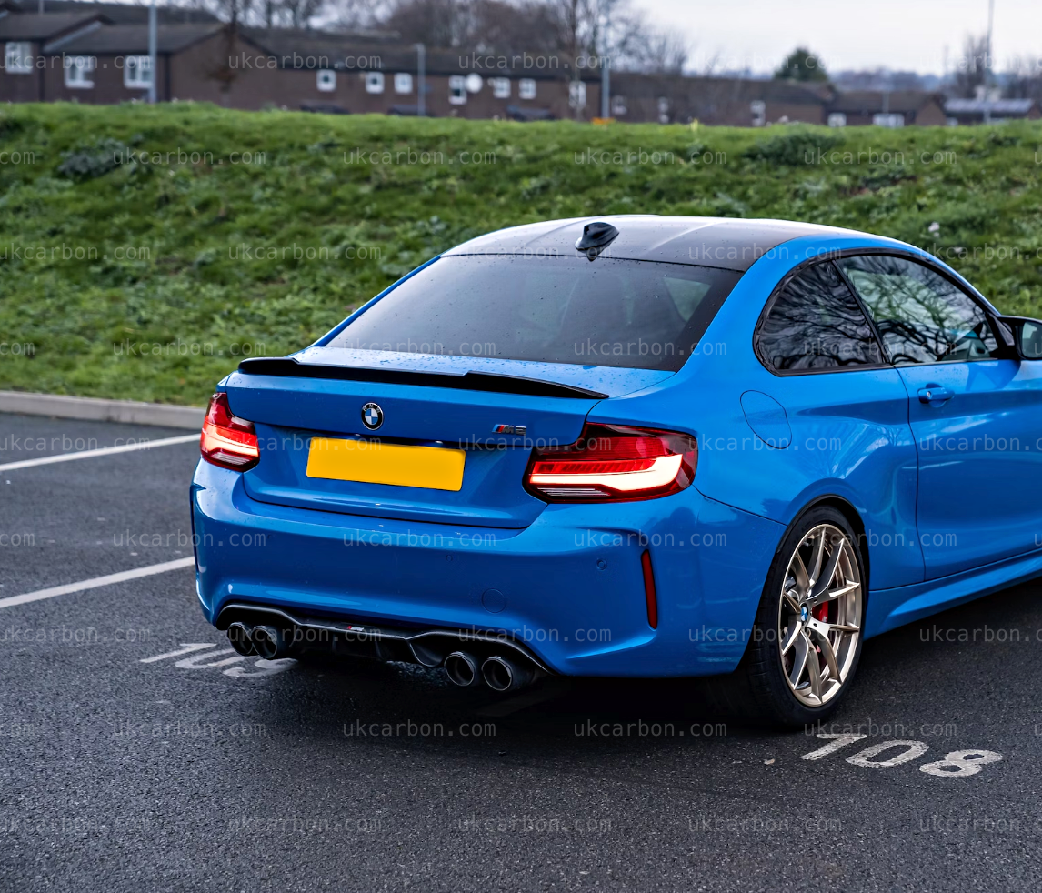 BMW M2 Carbon Spoiler CS Style M Performance Fibre Competition F82 by UKCarbon