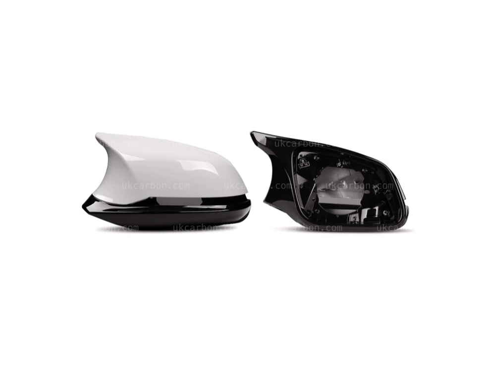 BMW M2 Wing Mirror Mineral White M Design Full Replacement F87 A96 by UKCarbon