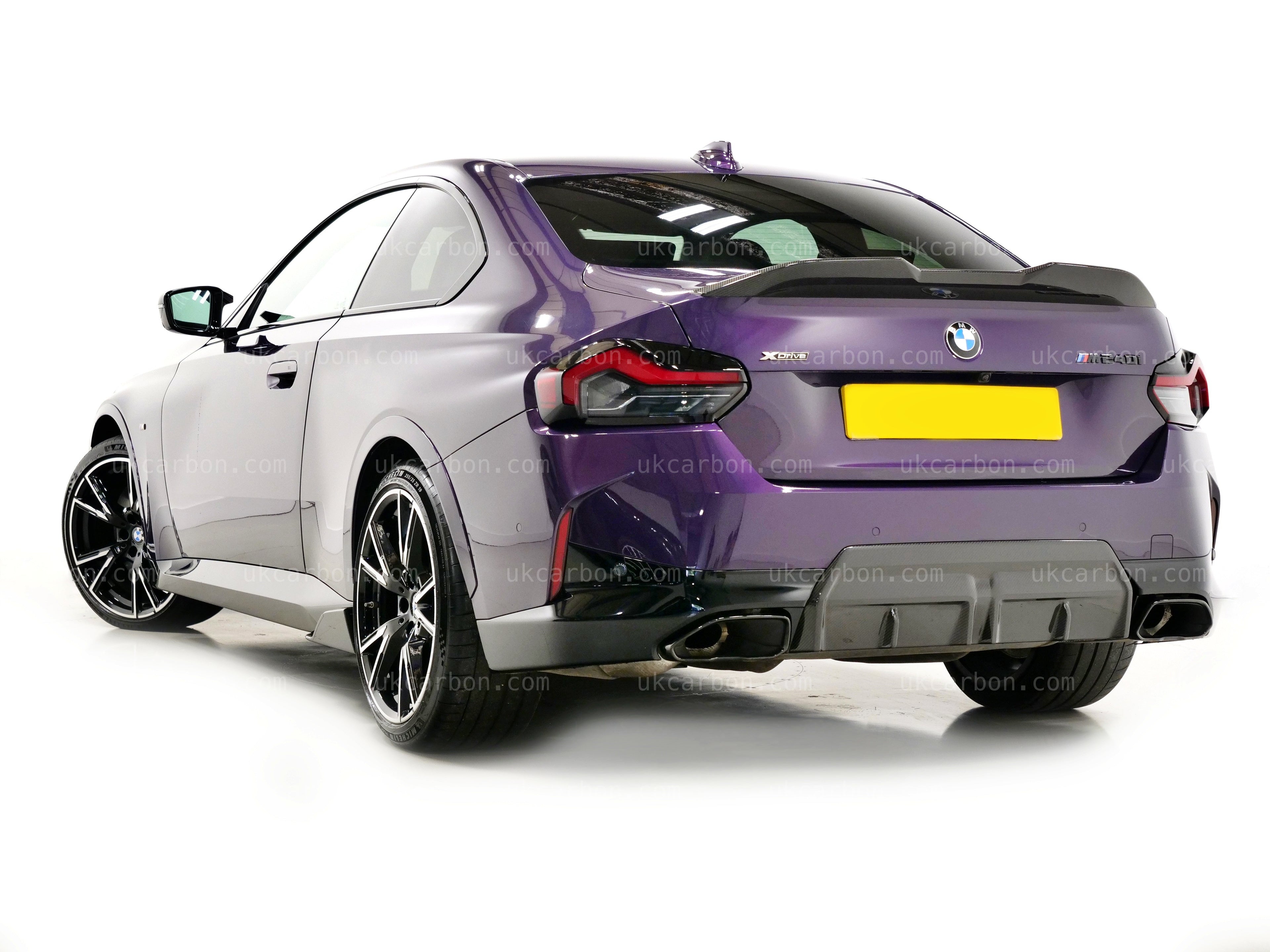 BMW 2 Series M240i Diffuser G42 Coupe Carbon Fibre Rear Body Kit by UKCarbon