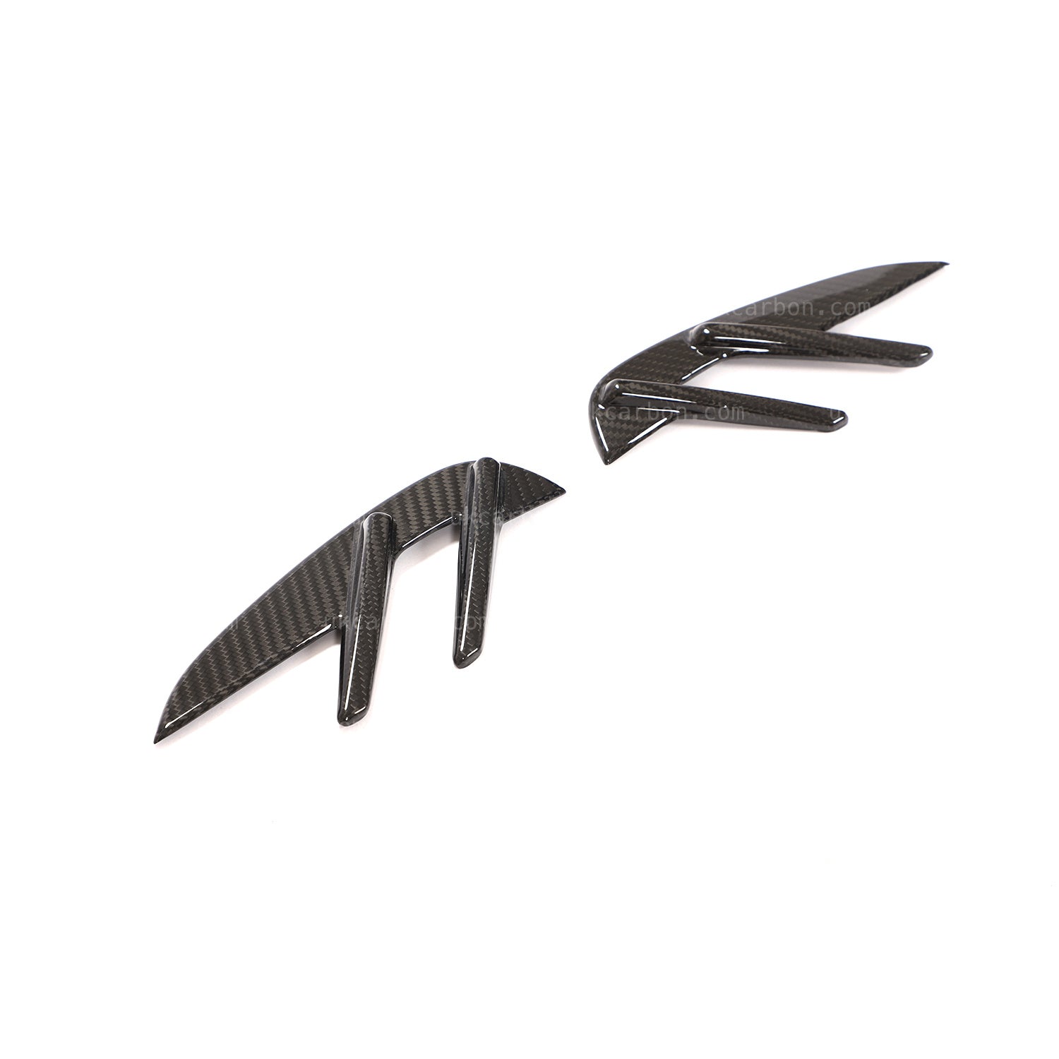 BMW M4 G82 Carbon Fender Vents Grille Cover Trim Replacement Fibre by UKCarbon