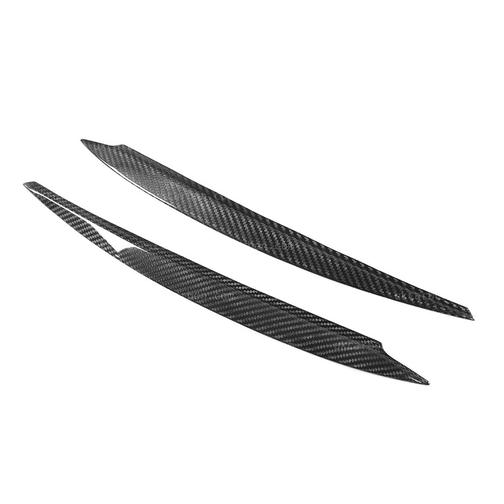 Volkswagen Golf Carbon Fibre Headlight Eyelids Trim VW MK7 GTD GTI R by UKCarbon