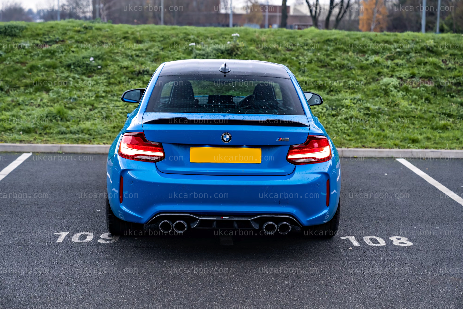 BMW M2 Carbon Spoiler CS Style M Performance Fibre Competition F87 by UKCarbon