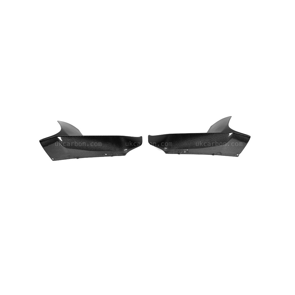 BMW M5 Carbon Splitter Trim M Performance Body Kit Front Fibre F90 by UKCarbon