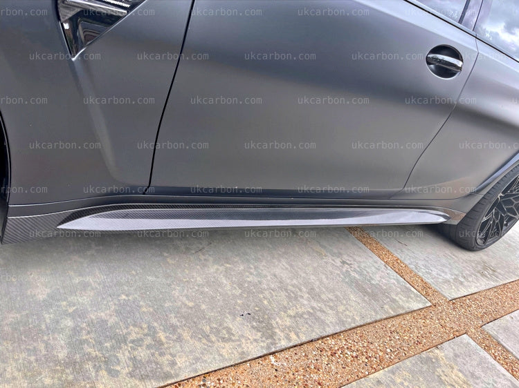BMW M3 G80 G81 Side Skirts Carbon Fibre M Performance