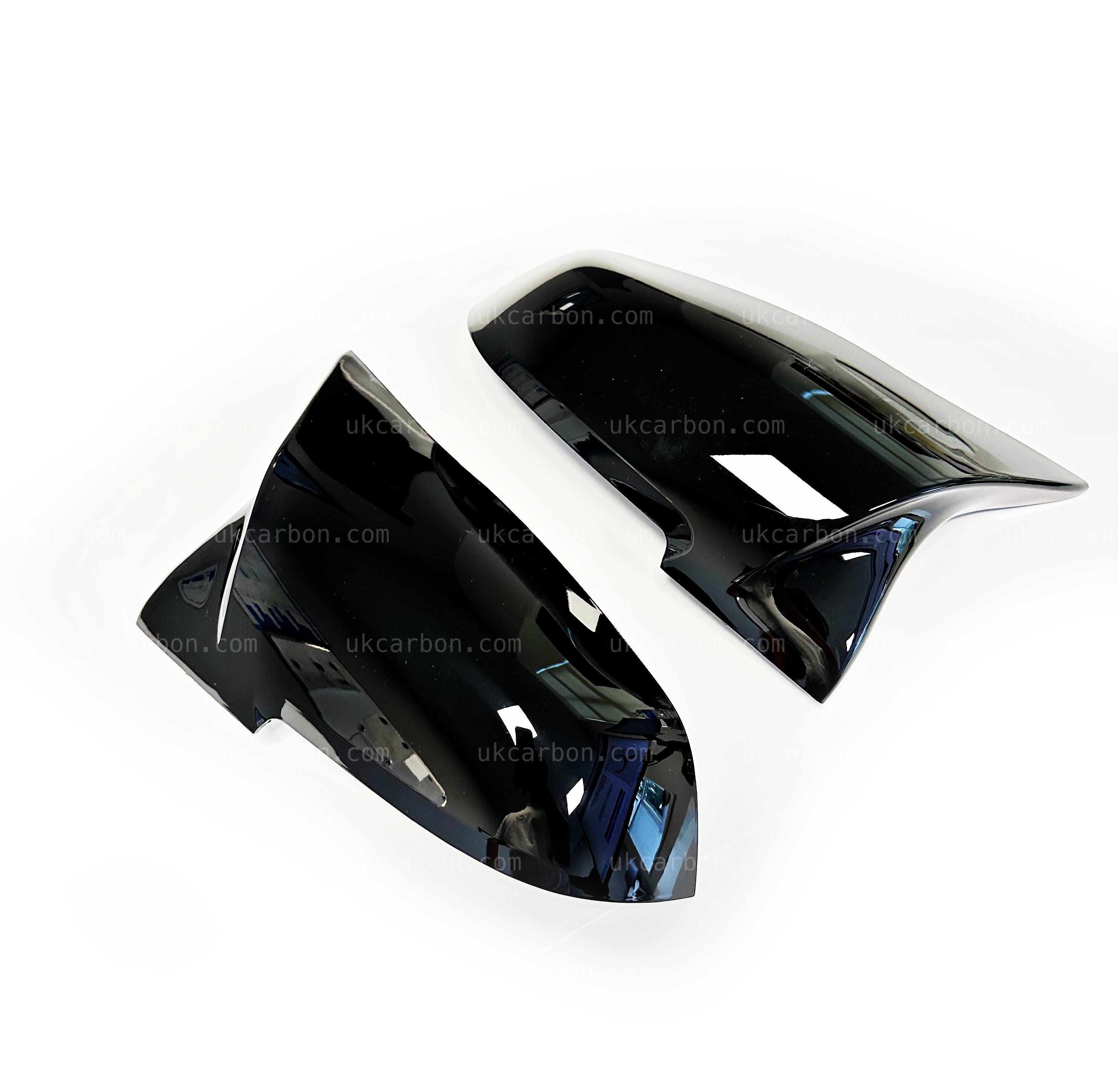 BMW 1 Series Gloss Black M Style Wing Mirror Cover Replacements F20 by UKCarbon