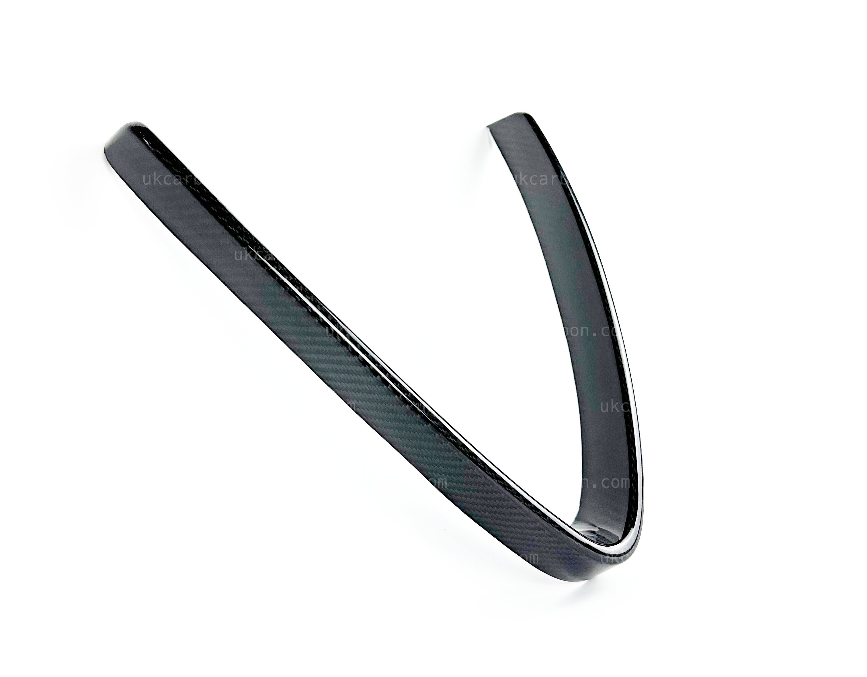 Alfa Romeo Giulia Quadrifoglio Carbon Fibre V Shield Cover by UKCarbon